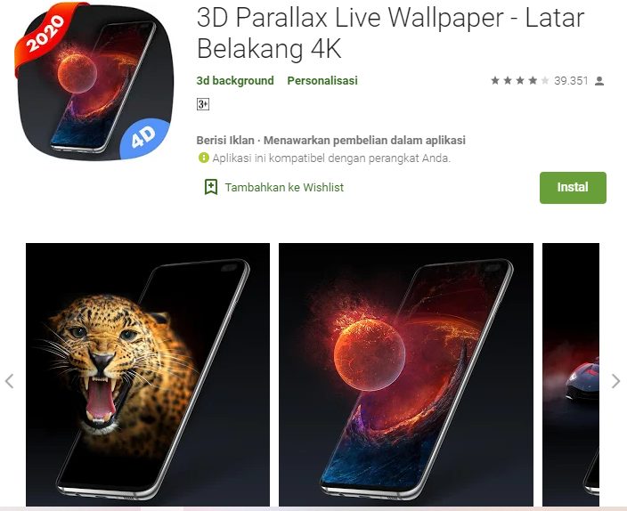 Aplikasi Wallpaper Hidup Terbaik Untuk Android - 4