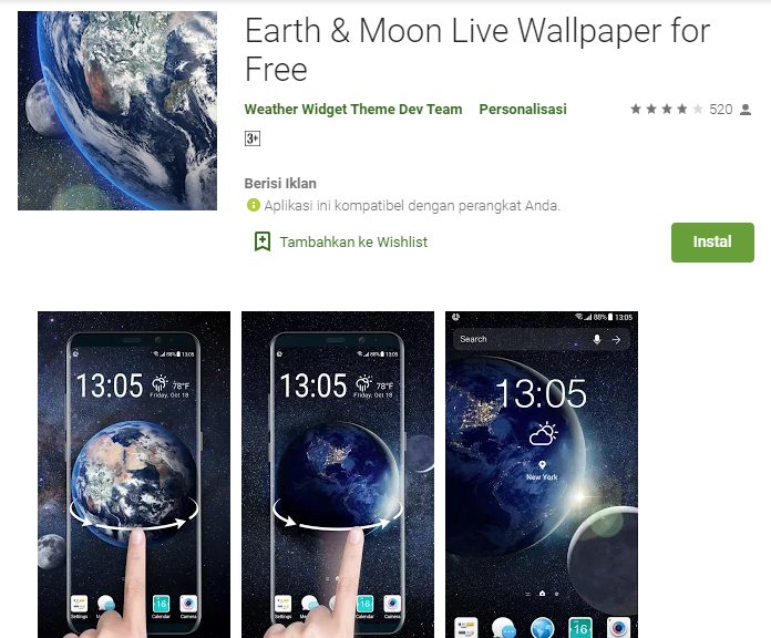 Aplikasi Wallpaper Hidup Terbaik Untuk Android - 6