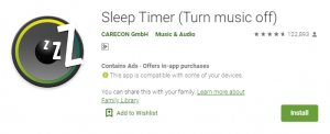Sleep Timer For Music