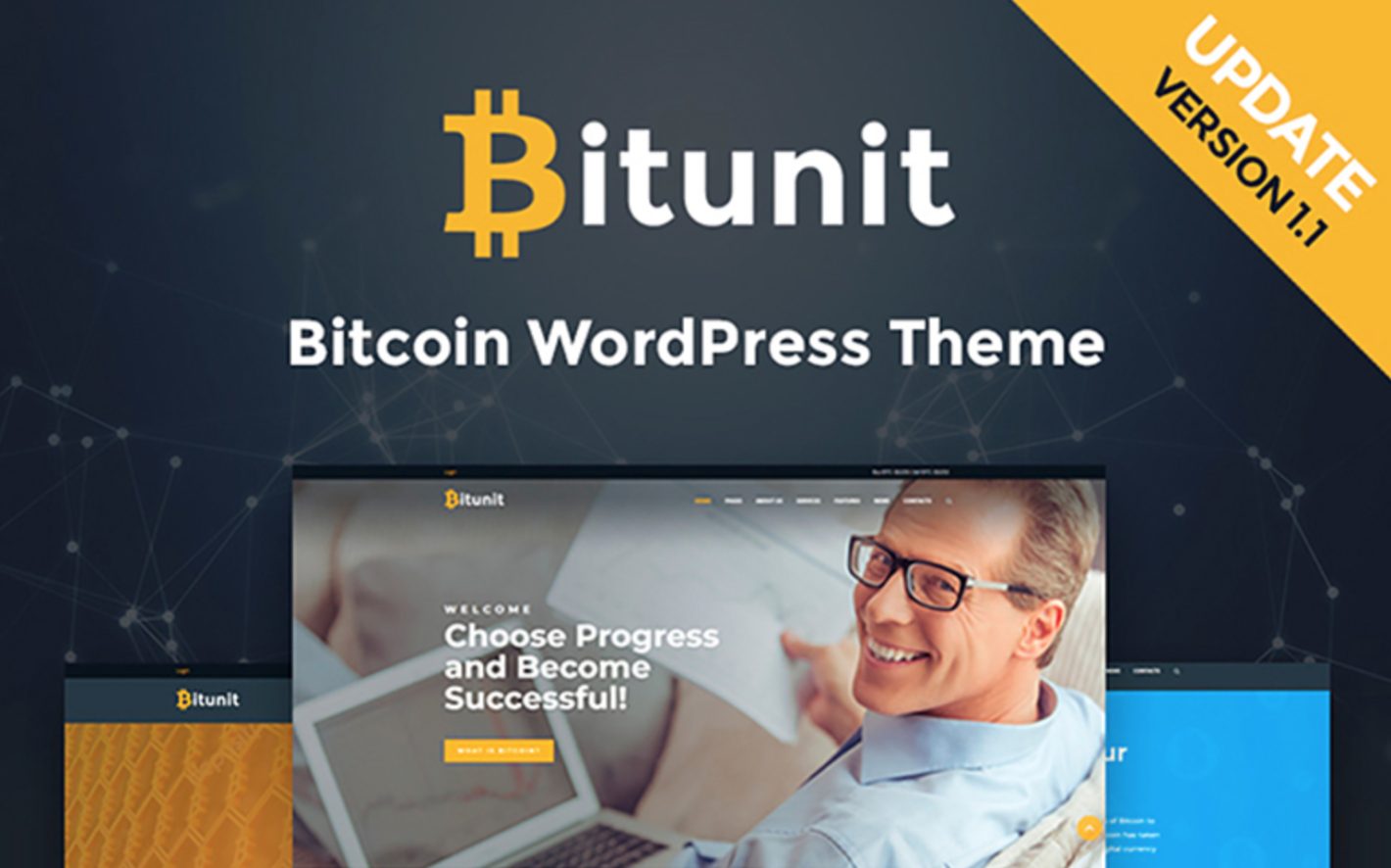 Bitcoin WordPress Theme