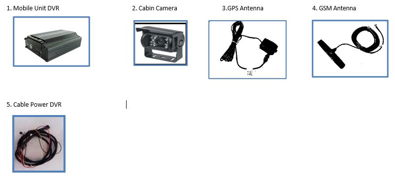 Equipment CCTV In Cab